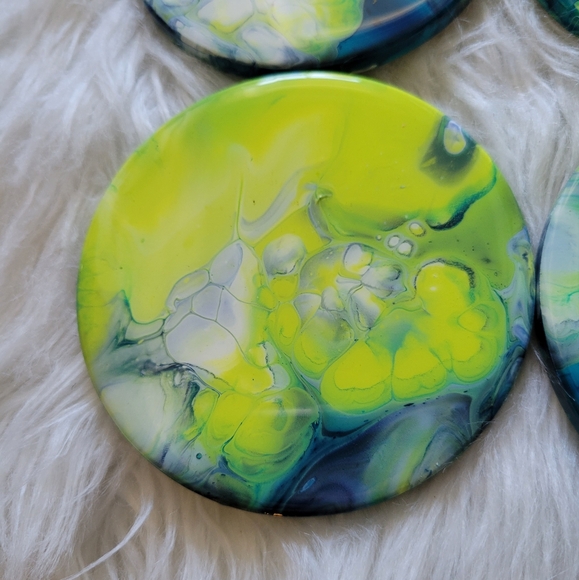 Abstract Art Coaster Set - Picture 6 of 8